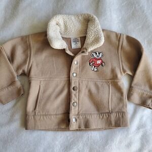 Wisconsin Badgers Toddler Jacket 2T Coat Baby